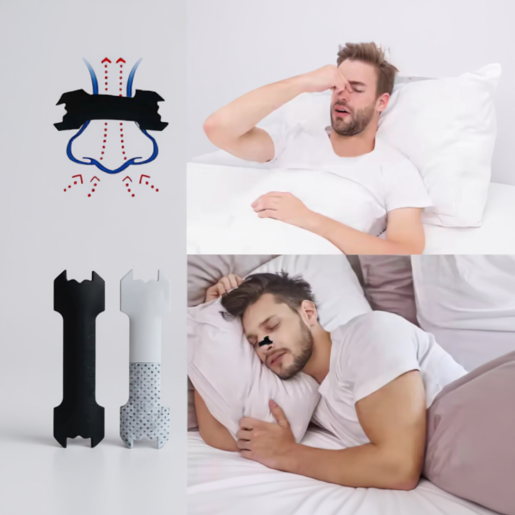 AirBoost Strips™- set de bandes nasales anti-gêne respiratoire