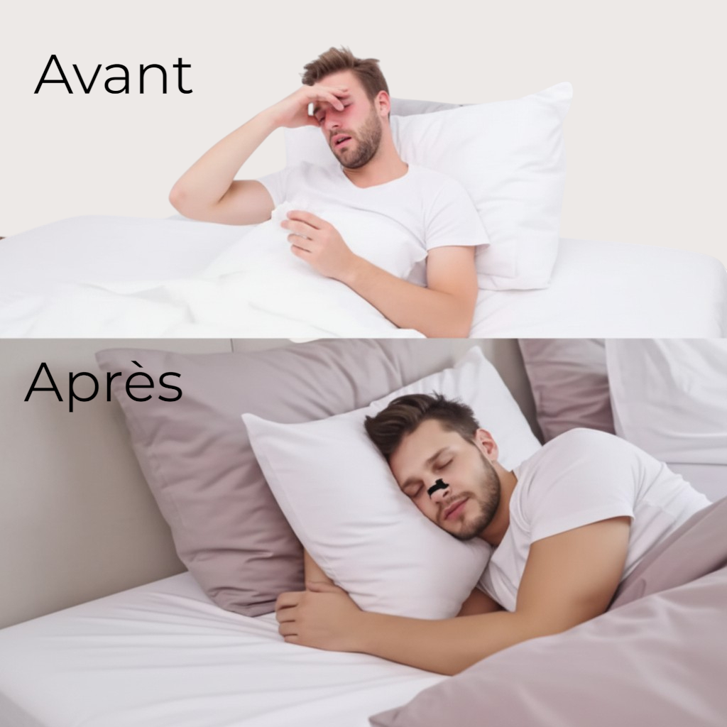 AirBoost Strips™- set de bandes nasales anti-gêne respiratoire